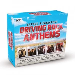 Image of Driving Rock Anthems by Various Artists CD Album