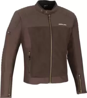 Image of Segura Oskar Motorcycle Textile Jacket, brown, Size L, brown, Size L