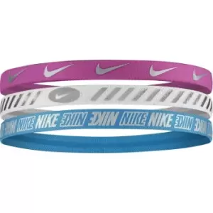 image of Nike Youth Metallic Headbands - Multi