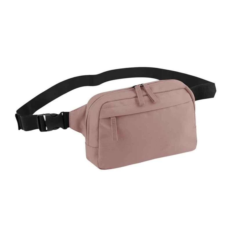 Image of Bagbase Mens Premium Crossbody Bag in Rose Rose Male One Size
