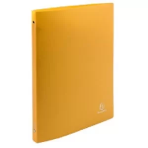 image of Ring Binder Opaque 4O Ring 15mm, S20mm, A4, Yellow, 5 Packs of 5