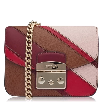 image of Furla Metropolis Mini Crossbody Bag - Toni Cognac