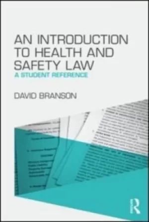 Image of An introduction to health and safety law by David Branson