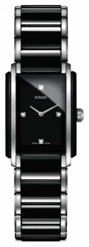 Image of RADO Integral Diamonds High-Tech Ceramic Square Dial Watch