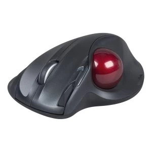 image of Speedlink - Aptico Wireless Ergonomic 1600dpi Laser Trackball Mouse (Black/Red)