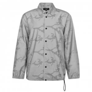 Image of TRUE RELIGION Camo Reflective Jacket - Silver 1406