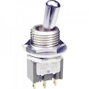 Image of NKK Switches M2012BB1W01 Toggle switch 250 V AC 3 A 1 x OnOn latch