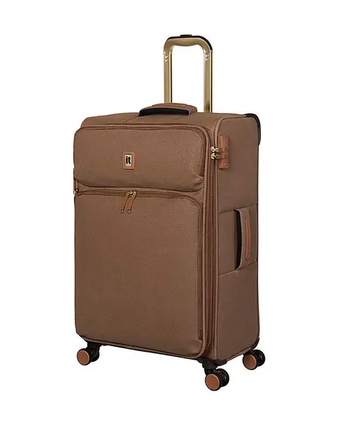 Image of IT Luggage Enduring Medium Tan Suitcase