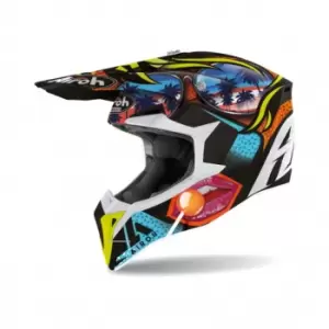 Image of Airoh Wraap Lollipop Black Blue XL