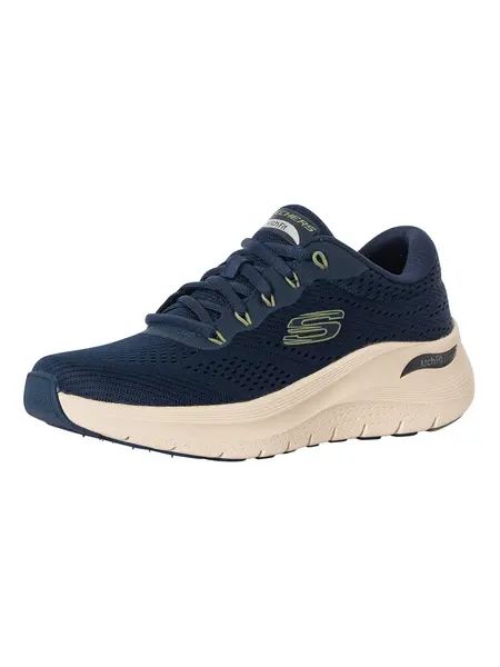 Image of Skechers Arch Fit 2.0 Trainers Navy 6 UK