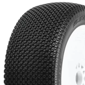 Image of Proline 'Slide Lock' M3 Pre-Mount Vel. V2 White Wheels (2)