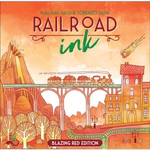 Image of Railroad Ink: Blazing Red Edition Board Game