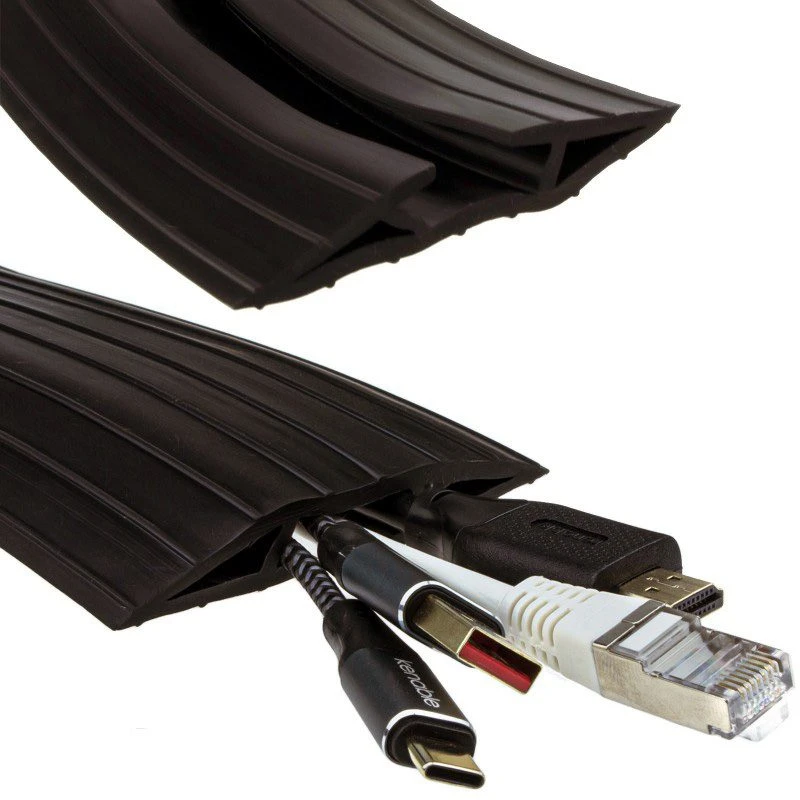 Image of FDL 1.5M CABLE PROTECTOR BRIDGE - BLACK
