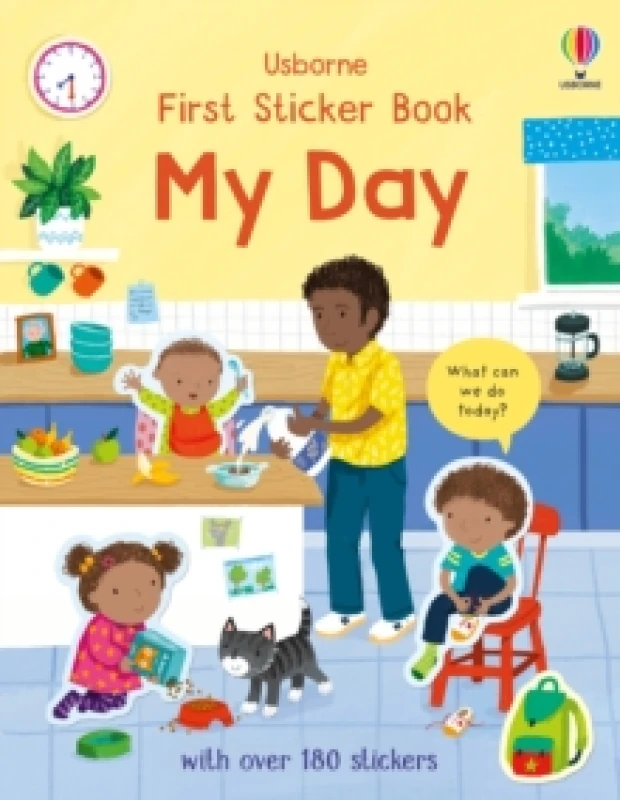 Image of First Sticker Book My Day - Holly Bathie - Paperback - Used