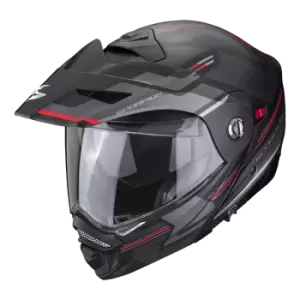 Image of Scorpion Adx-2 Carrera Matt Black-Red 2XL