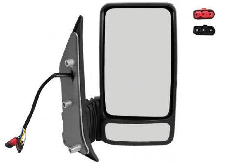 Image of ALKAR 9228977 Wing mirror Right, Electric, Convex Outside Mirror (50)