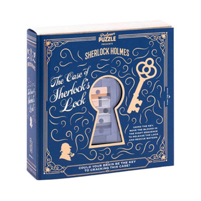 Image of Find Me A Gift Find Me A Gift The Case of Sherlock's Lock Puzzle Multi One Size Unisex 5056297244011