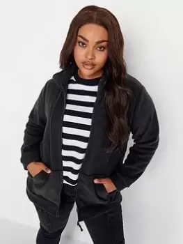 Image of Yours Yours Epp Fleece Black, Size 30-32, Women
