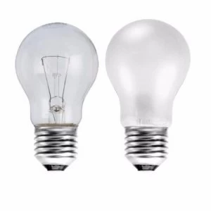 image of Status 100W Edison Screw GLS Bulb - Clear - 10 Pack