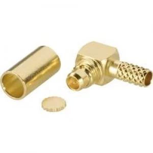 Image of MMCX connector Plug right angle 50 Amphenol MMCX1112A1 3GT30G