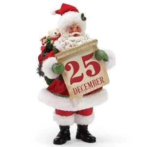 Image of Save the Date Santa Figurine