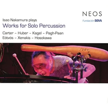 Image of Isao Nakamura - Isao Nakamura Plays Works for Solo Percussion CD
