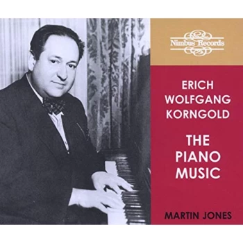 image of Erich Wolfgang Korngold - Piano Music, The (Jones) CD