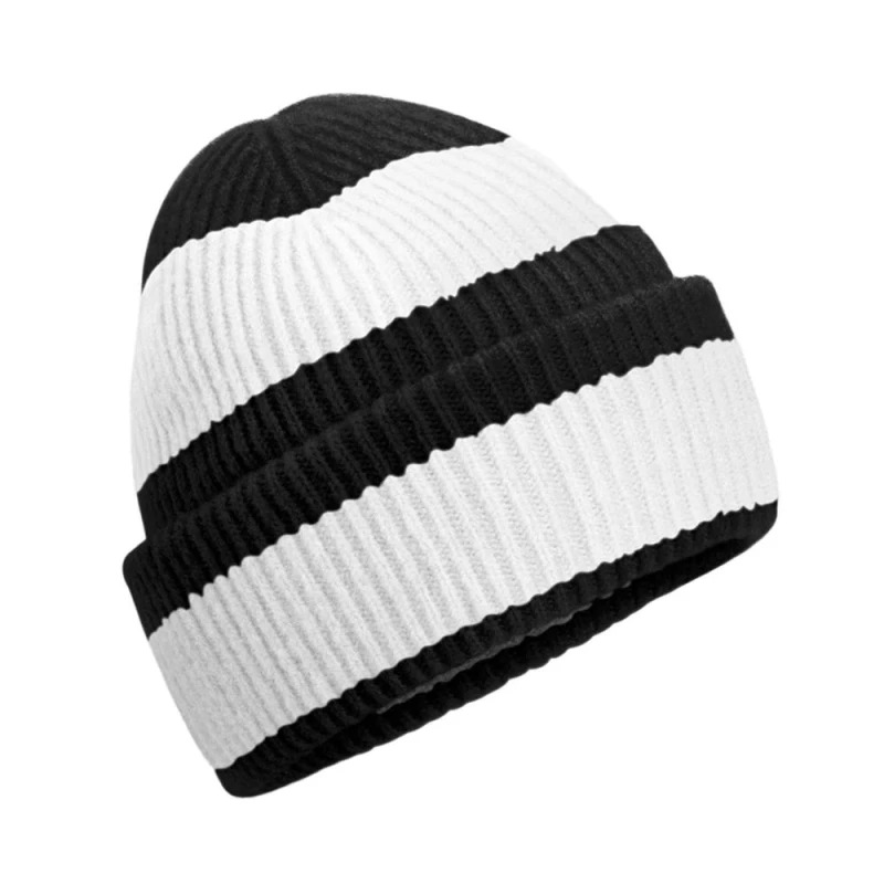 Image of Beechfield Mens Colour Block Beanie Multicolor Male One Size