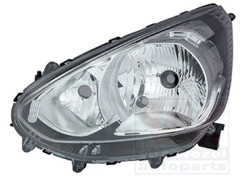 Image of VAN WEZEL Headlight VAN WEZEL 3263963