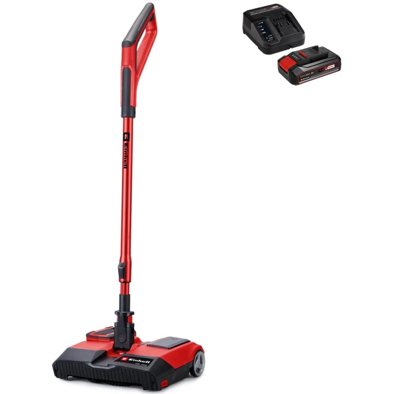 Image of Einhell TE-FS 18 Li 18v Cordless Floor Sweeper 1 x 2.5ah Li-ion Charger TE-FS 18 Li