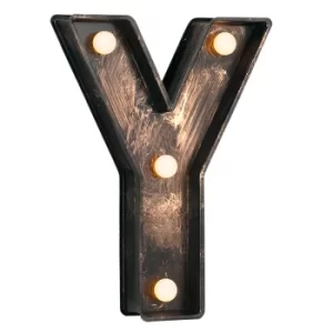 Image of Carousel Vintage Antique Carnival Alphabet Letter Y