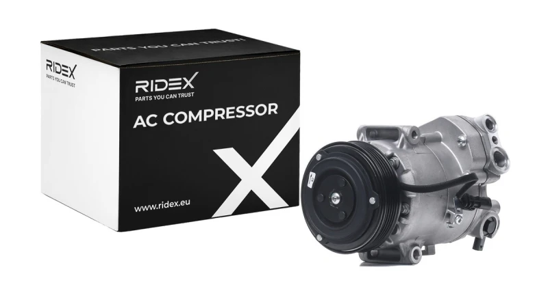 Image of Air conditioning compressor RIDEX 447K0269