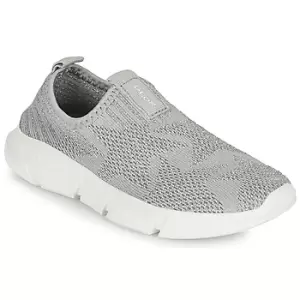 Image of Geox ARIL GIRL Girls Childrens Slip-ons (Shoes) in Grey - Sizes 10 kid,11 kid,13 kid,1 kid