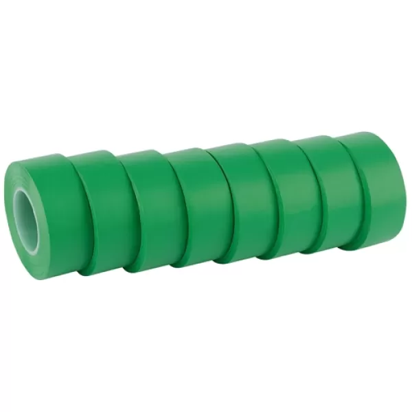 Image of Draper 8 x 10M x 19mm Green Insulation Tape to BSEN60454/Type2