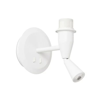 Image of Faro MAMBO - Reading Light Wall Light White, E27, 3000K