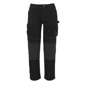 Image of 05079-010 Hardwear Trousers with Kneepad Pockets - Black - L32W32.5