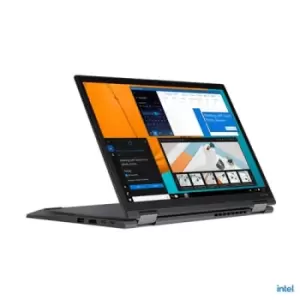 Lenovo ThinkPad Yoga X13 Gen 2 (Intel) Hybrid (2-in-1) 33.8cm (13.3") Touch Screen WUXGA Intel Core i7 16GB LPDDR4x-SDRAM 512GB SSD WiFi 6 (802.11ax)