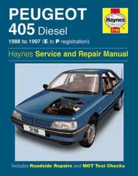 Image of Peugeot 405 diesel service and repair manual by Steve Rendle