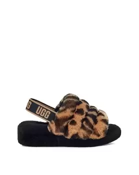 image of Ugg Fluff Yeah Animalia Slippers D Fit