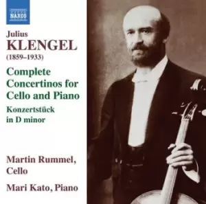 image of Julius Klengel Complete Concertinos for Cello and Piano/ by Julius Klengel CD Album