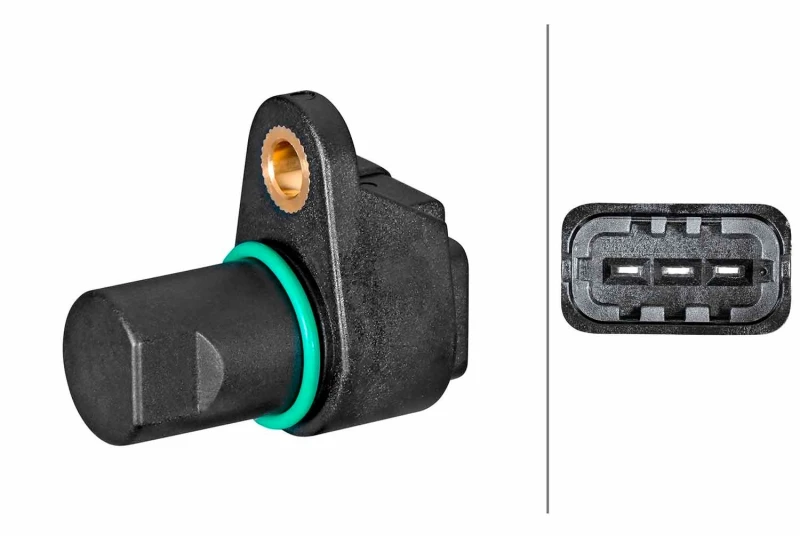 Image of HELLA Camshaft position sensor HELLA 6PU 358 381-211