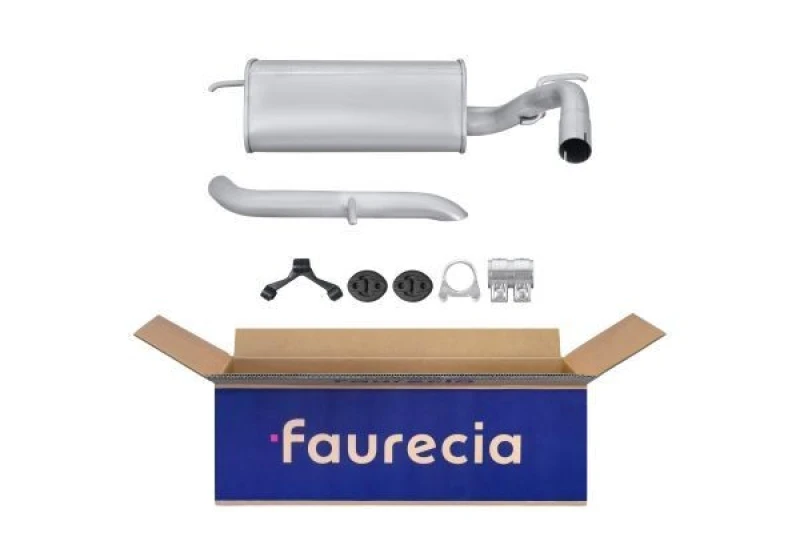 Image of Rear silencer HELLA 8LD 366 026-701