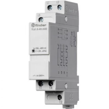 Image of Monitoring relay 208 - 480 V AC 1 change-over Finder 70.61.8.400.0000