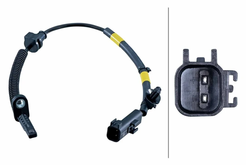 Image of HELLA ABS sensor HELLA 6PU 358 251-551