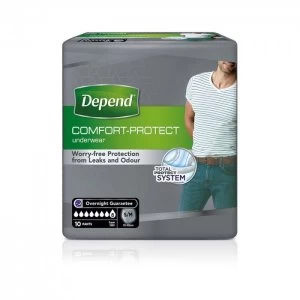 Image of Depend Comfort Protect Underwear For Men Small-Medium - 10 Pants