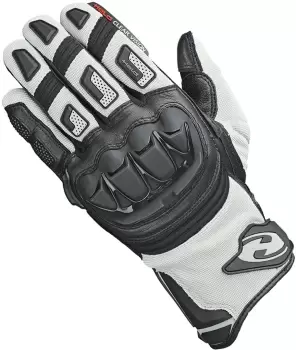 Image of Held Sambia Pro Motorcycle Gloves, black-grey, Size M L, black-grey, Size M L