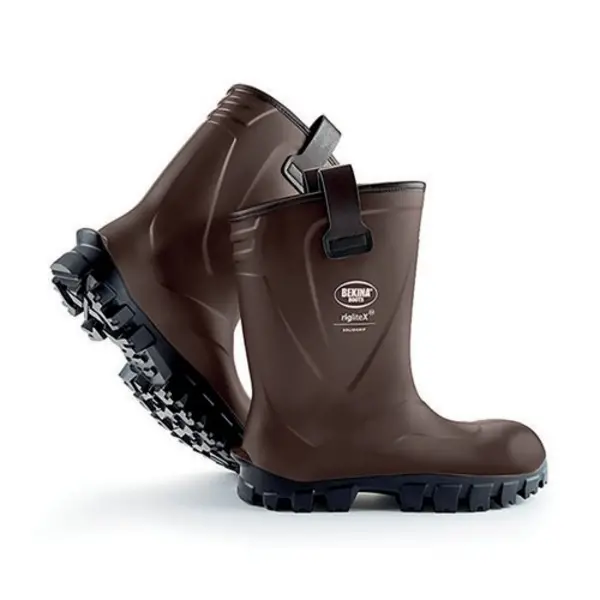 Image of Riglite Riglite xSolidgrip S5 Full Safety Boots 1 Pair Brown 10.5 BNXRN4P708010.5