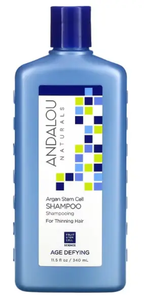 image of Andalou Naturals Argan Stem Cell Shampoo 340ml