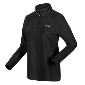 Image of Regatta Sweethart Half Zip Fleece - Black