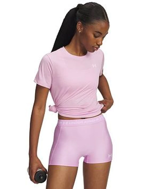 Image of Under Armour Tech Twist Short Sleeve Womens Short Sleeve Performance T-Shirts 8 (XS) Pink 34592971310